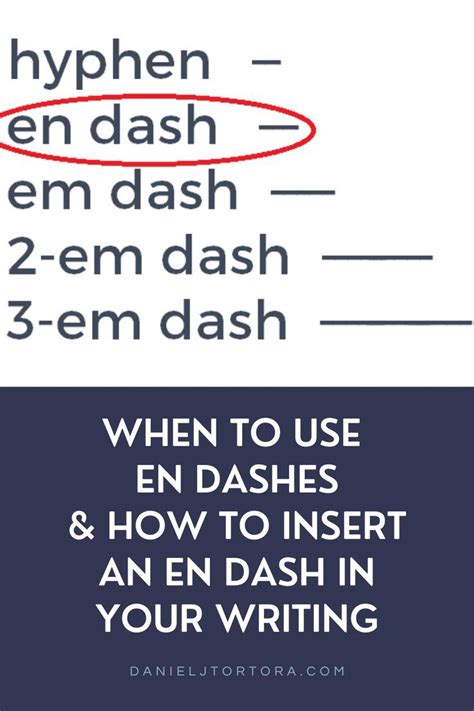 how to insert en dash on mac