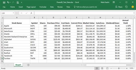 how to insert excel sheet in power bi