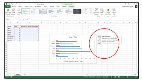 how to insert graph in excel from another sheet