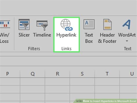 how to insert hyperlink in excel on mac