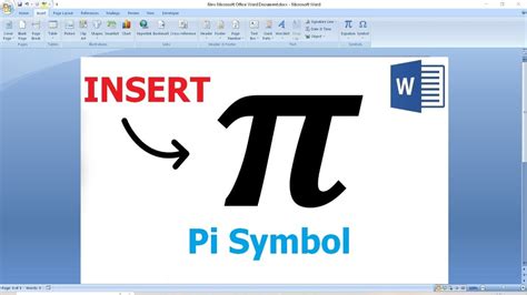 how to insert pi symbol in powerpoint