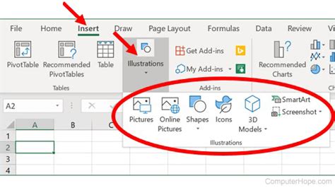 how to insert png file in excel cell