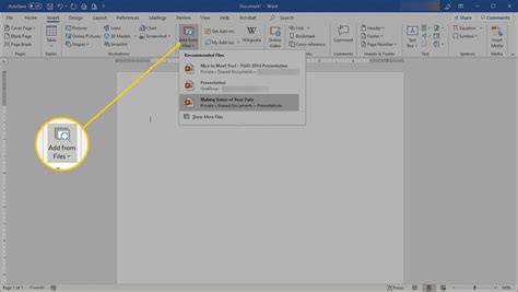 how to insert ppt slide into word doc