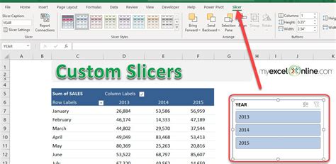 how to insert slicer in excel mac