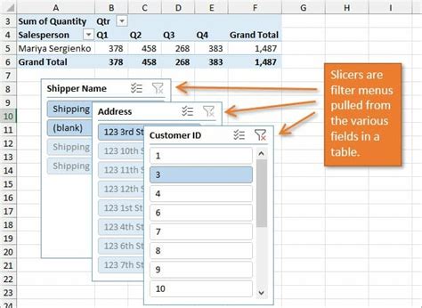 how to insert slicer in excel without pivot table