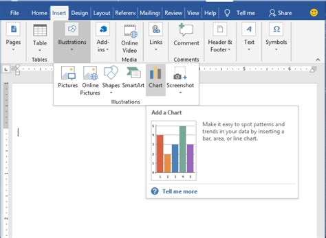 how to insert structure in word