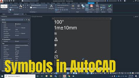 how to insert symbols in autocad