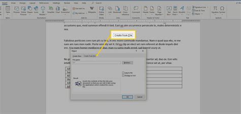 how to insert text from a different document in word