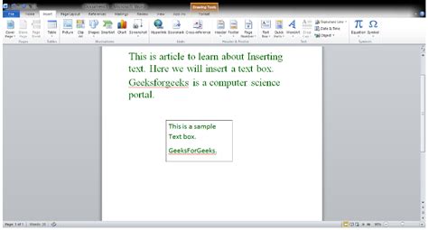 how to insert text in word on a picture