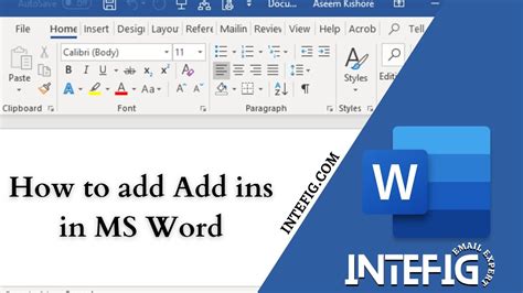 how to insert video in ms-word from pc