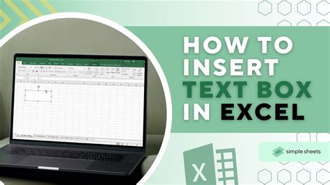 how to insert word box in excel