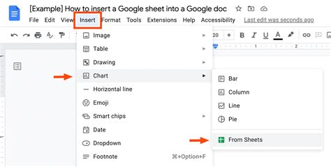 how to insert word document into google sheets