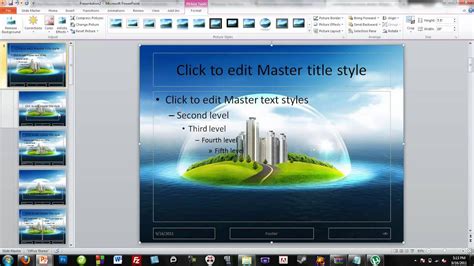 how to insert your own theme in powerpoint