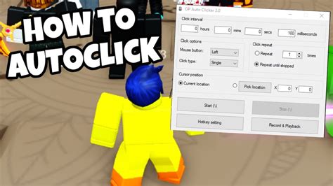 how to install a auto clicker for roblox on mobile