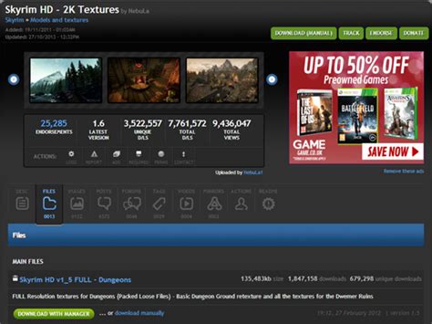 how to install a mod from nexus mods