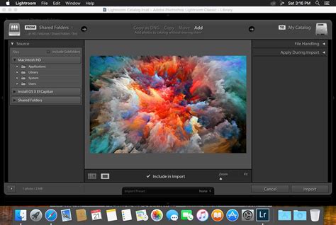 how to install adobe lightroom classic on mac
