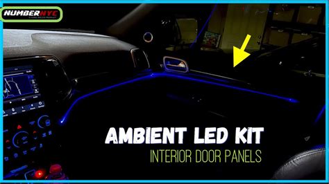 how to install ambient lighting in car