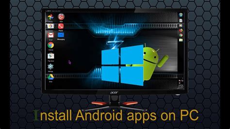 how to install android apps in pc
