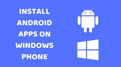 how to install android apps on windows 8.1 laptop