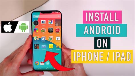 how to install android on ipad