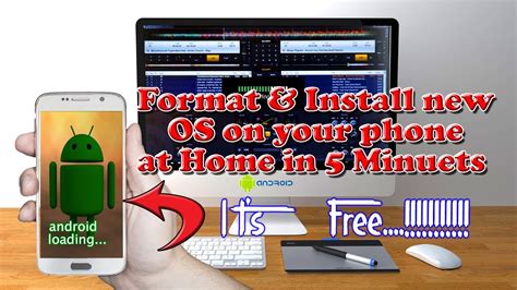 how to install android os in mobile
