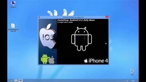 how to install android software in iphone