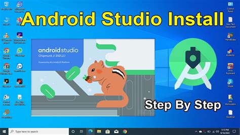 how to install android studio in laptop