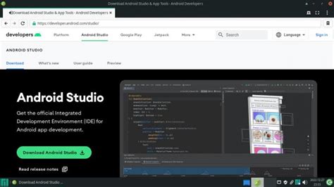 how to install android studio on arch linux