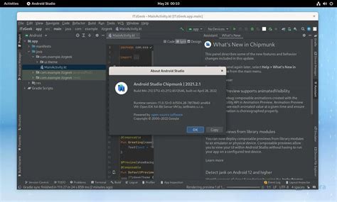 how to install android studio on linux fedora