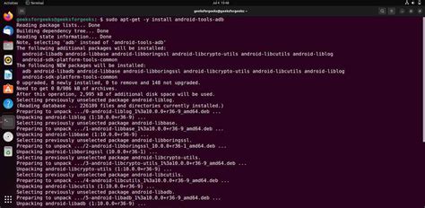 how to install android tools adb on linux mint