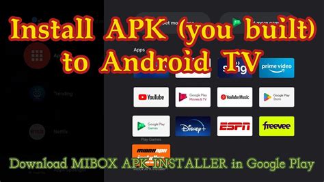 how to install app on android tv from usb