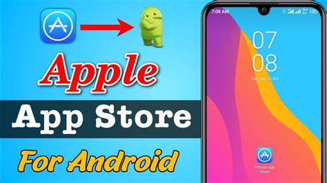 how to install apple apps on android