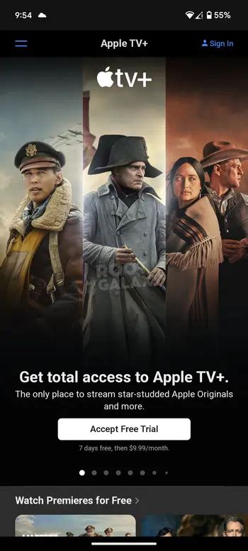 how to install apple tv app on android