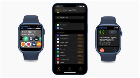 how to install apple watch app on android