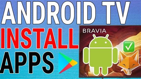 how to install application on android tv