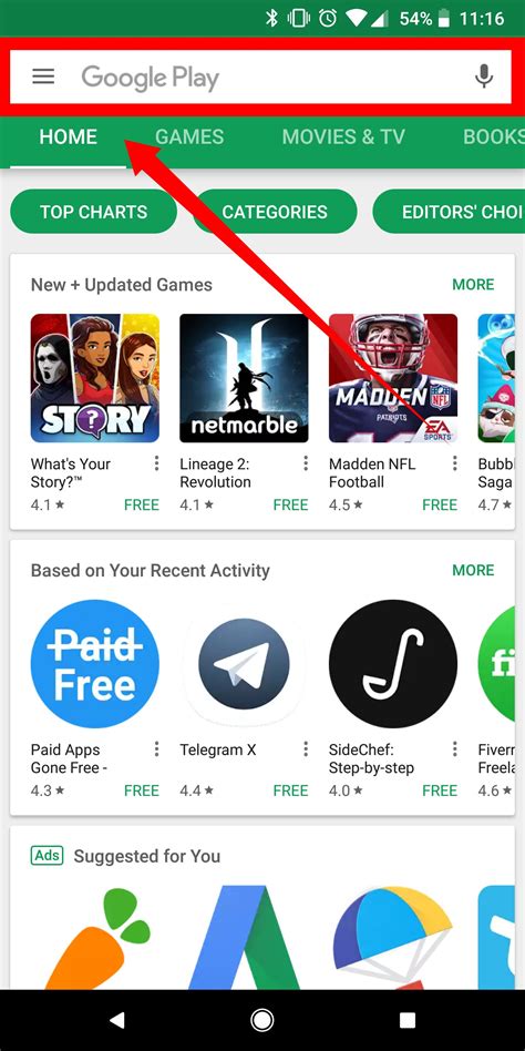 how to install apps from app store on android