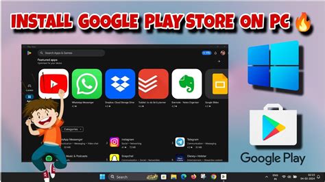 how to install apps from google play on pc