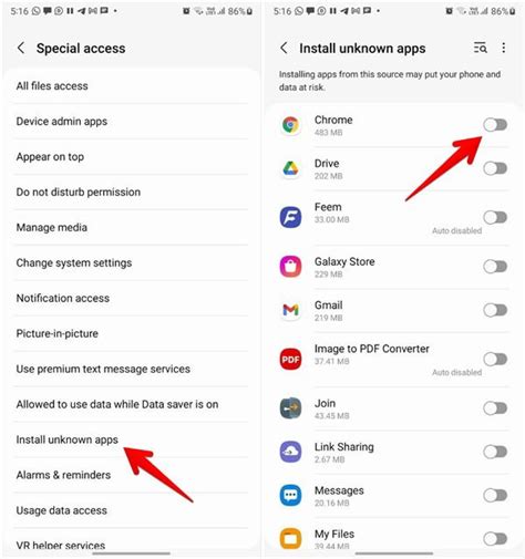 how to install apps from unknown sources