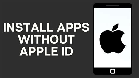 how to install apps in iphone without apple id