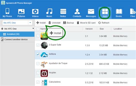 how to install apps on android from pc