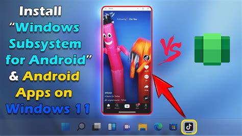 how to install apps on windows subsystem for android