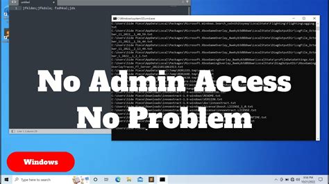 how to install apps on windows without admin