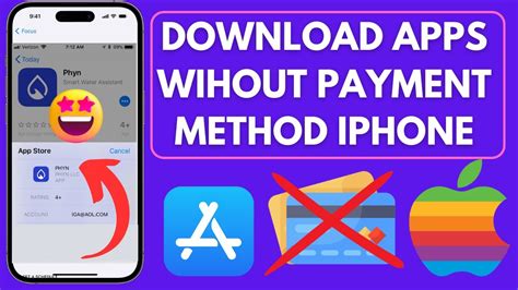 how to install apps without payment method on iphone