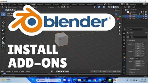 how to install blender addons on mac