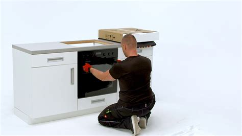 how to install built in oven