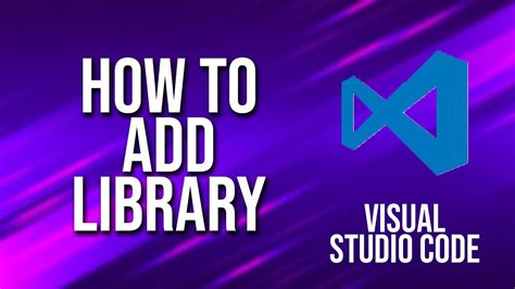 how to install c libraries in vs code