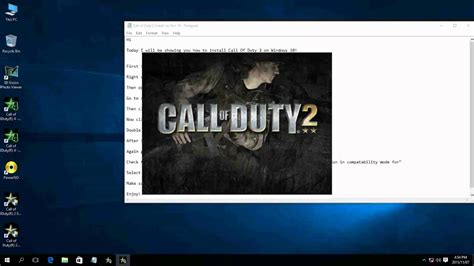 how to install call of duty 2 on windows 10