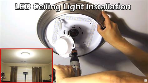 how to install ceiling lights in car