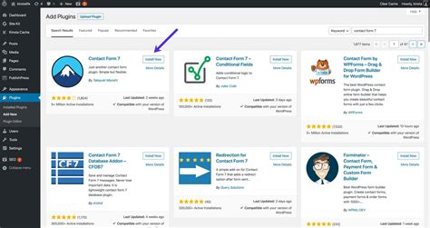 how to install contact form 7 in wordpress