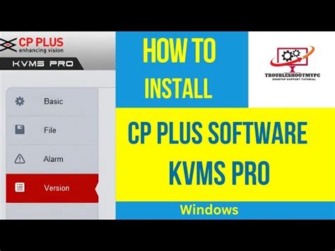 how to install cp plus software in pc